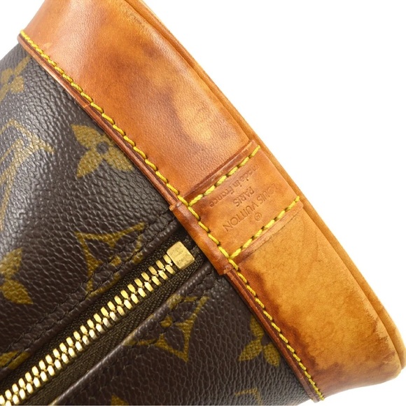100% authentic LOUIS VUITTON ALMA HANDBAG PURSE MONOGRAM CANVAS - Picture 7 of 10